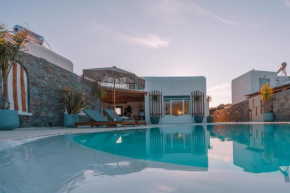 Villa Sea Walk Mykonos 200m to ftelia beach